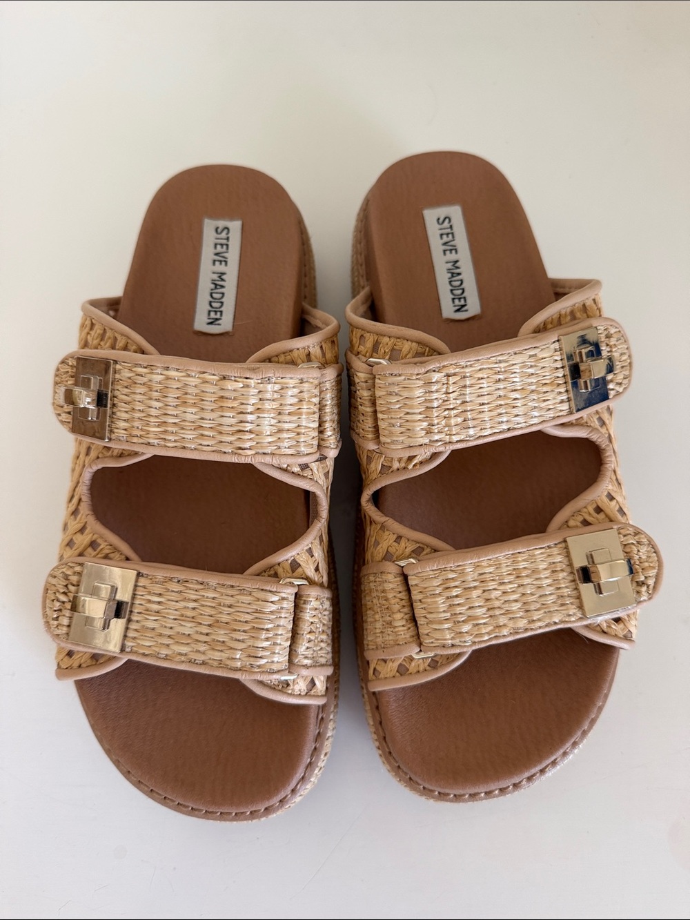 Steve Madden Bigschmona Platform slide Sandals